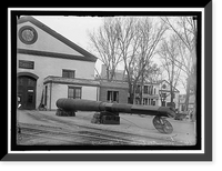 NAVY YARD, U.S., WASHINGTON. 14 INCH GUNS, READY TO GO TO PROVING GROUND - 2, Vintage Poster