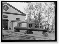 NAVY YARD, U.S., WASHINGTON. 14 INCH GUNS, READY TO GO TO PROVING GROUND - 2, Vintage Poster