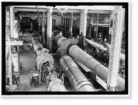 NAVY YARD, U.S., WASHINGTON. 14 INCH GUNS, READY TO GO TO PROVING GROUND - 3, Historic Print