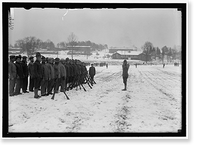 Historic Framed Print, CAMP MEADE, MARYLAND. WINTER VIEWS - 11,  17-7/8" x 21-7/8"