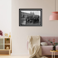 Historic Framed Print, CAMP MEADE, MARYLAND. WINTER VIEWS - 14,  17-7/8" x 21-7/8"