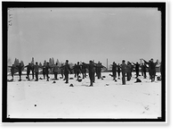 Historic Framed Print, CAMP MEADE, MARYLAND. WINTER VIEWS - 16,  17-7/8" x 21-7/8"