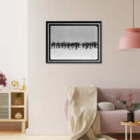 Historic Framed Print, CAMP MEADE, MARYLAND. WINTER VIEWS - 16,  17-7/8" x 21-7/8"