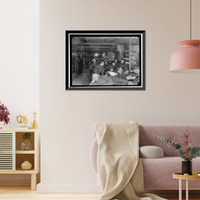 Historic Framed Print, CAMP MEADE, MARYLAND. WINTER VIEWS - 18,  17-7/8" x 21-7/8"