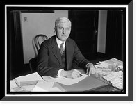 PRICE, OSCAR E. DIRECTOR PUBLICITY, 2ND LIBERTY LOAN. AT DESK, Antique Wall Art