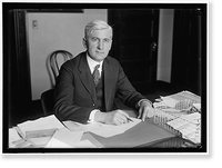 PRICE, OSCAR E. DIRECTOR PUBLICITY, 2ND LIBERTY LOAN. AT DESK, Antique Wall Art