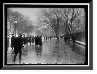 Historic Framed Print, [Street scene, Washington, D.C.] - 3,  17-7/8" x 21-7/8"