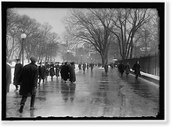 Historic Framed Print, [Street scene, Washington, D.C.] - 3,  17-7/8" x 21-7/8"