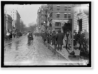 Historic Framed Print, [Street scene, near G Street, Washington, D.C.] - 2,  17-7/8" x 21-7/8"