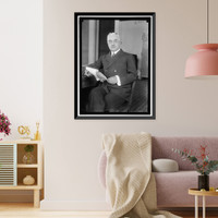 Historic Framed Print, STETTINIUS, EDWARD R.,  17-7/8" x 21-7/8"