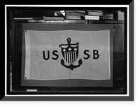 Historic Framed Print, SHIPPING BOARD, U.S., EMBLEM FOR - 2,  17-7/8" x 21-7/8"