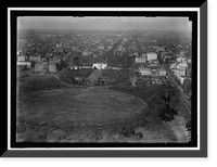Historic Framed Print, WASHINGTON MONUMENT. VIEW OF WHITE HOUSE FROM MONUMENT,  17-7/8" x 21-7/8"