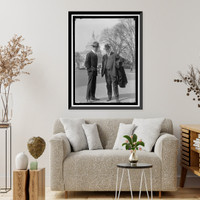 Historic Framed Print, FERRIS, SCOTT, REP. FROM OKLAHOMA, 1907-1921. LEFT,  17-7/8" x 21-7/8"