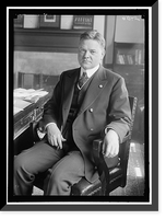 Historic Framed Print, HOOVER, HERBERT C. HEAD OF FLOOD ADM.; DIS. GEN. OF RELIEF, SUPR.; COUNCIL OF SUP. ANDRELIEF, ETC.; PRESIDENT OF THE UNITED STATES, 1929-1933,  17-7/8" x 21-7/8"