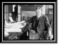 Historic Framed Print, HOOVER, HERBERT C. HEAD OF FLOOD ADM.; DIS. GEN. OF RELIEF, SUPR.; COUNCIL OF SUP. ANDRELIEF, ETC.; PRESIDENT OF THE UNITED STATES, 1929-1933 - 2,  17-7/8" x 21-7/8"