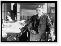 Historic Framed Print, HOOVER, HERBERT C. HEAD OF FLOOD ADM.; DIS. GEN. OF RELIEF, SUPR.; COUNCIL OF SUP. ANDRELIEF, ETC.; PRESIDENT OF THE UNITED STATES, 1929-1933 - 2,  17-7/8" x 21-7/8"