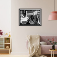 Historic Framed Print, HOOVER, HERBERT C. HEAD OF FLOOD ADM.; DIS. GEN. OF RELIEF, SUPR.; COUNCIL OF SUP. ANDRELIEF, ETC.; PRESIDENT OF THE UNITED STATES, 1929-1933 - 2,  17-7/8" x 21-7/8"