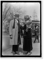 Historic Framed Print, BELGIAN RELIEF. CHAMP CLARK BUYING FORGET-ME-NOTS TO SAVE BELGIAN BABIES - 3,  17-7/8" x 21-7/8"