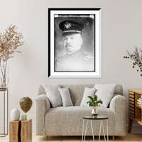Historic Framed Print, General Fred Funston,  17-7/8" x 21-7/8"