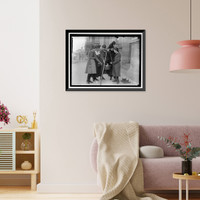Historic Framed Print, GIRL SCOUTS. MRS. MORGAN, RIGHT REAR - 2,  17-7/8" x 21-7/8"