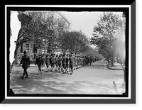 Historic Framed Print, ALDUNATE, SANTIAGO. AMBASSADOR FROM CHILE. FUNERAL,  17-7/8" x 21-7/8"