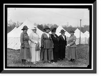 WOMAN'S NATIONAL SERVICE SCHOOL UNDER WOMAN'S SECTION, NAVY LEAGUE. MRS. VILLA POE WILSON; MRS. GUERNSEY; MRS. HUGH L. SCOTT; MRS. ARCHIBALD HOPKINS; MRS. GEORGE BARNETT, Vintage Wall Art