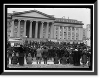 Historic Framed Print, LIBERTY LOANS. OFFICIAL LIBERTY BOND CAR, AND TANK - 2,  17-7/8" x 21-7/8"