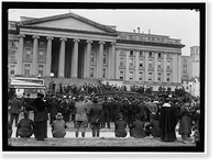 Historic Framed Print, LIBERTY LOANS. OFFICIAL LIBERTY BOND CAR, AND TANK - 2,  17-7/8" x 21-7/8"