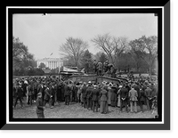 Historic Framed Print, LIBERTY LOANS. OFFICIAL LIBERTY BOND CAR, AND TANK - 3,  17-7/8" x 21-7/8"