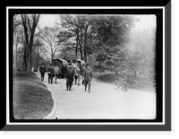 Historic Framed Print, LIBERTY LOANS. OFFICIAL LIBERTY BOND CAR, AND TANK - 6,  17-7/8" x 21-7/8"