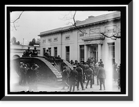 LIBERTY LOANS. OFFICIAL LIBERTY BOND CAR, AND TANK AT WHITE HOUSE Classic, Antique Wall Art