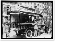 LIBERTY LOANS. SALES CAR, Vintage Print