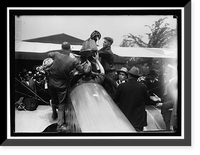 Historic Framed Print, AIR MAIL. INAUGURATION OF SERVICE, POLO FIELD. LOADING - 2,  17-7/8" x 21-7/8"