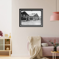 Historic Framed Print, YOUNG MEN'S CHRISTIAN ASSOCIATION,  17-7/8" x 21-7/8"