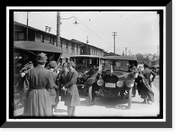 RED CROSS MOTOR CORPS AT CAMP MEIGS - 2, Vintage Poster