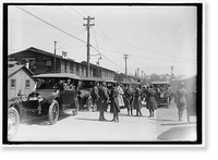 RED CROSS MOTOR CORPS AT CAMP MEIGS - 5, Vintage Wall Art