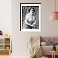 Historic Framed Print, Imperia at the Winter Garden,  17-7/8" x 21-7/8"