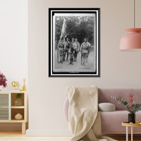 Le Drapeau des Tcheco-Slovaques, Vintage Print