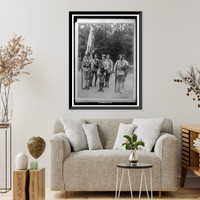 Le Drapeau des Tcheco-Slovaques, Vintage Print
