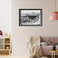 Historic Framed Print, NATIONAL EMERGENCY WAR GARDENS COM. WAR GARDENS - 4,  17-7/8" x 21-7/8"