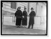 Historic Framed Print, POLLOCK, WILLIAM PEGUES. SENATOR FROM SOUTH CAROLINA, 1918-1919. WITH LADIES,  17-7/8" x 21-7/8"