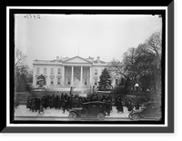 WOMAN SUFFRAGE. BONFIRE ON SIDEWALK BEFORE WHITE HOUSE - 6 Classic, Vintage Poster