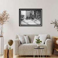 Historic Framed Print, WOMAN SUFFRAGE. LEAVING JAIL - 2,  17-7/8" x 21-7/8"