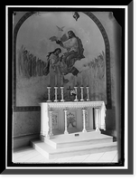 Historic Framed Print, FRANCISCAN MONASTERY. SCENES AT BISHOP TURNER'S CONSECRATION - 7,  17-7/8" x 21-7/8"