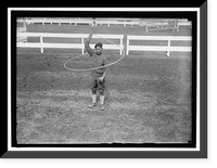 Historic Framed Print, HORSE SHOWS. WILD WEST SHOW ON HORSE SHOW GROUNDS, GIVEN BY SOLDIERS - 6,  17-7/8" x 21-7/8"