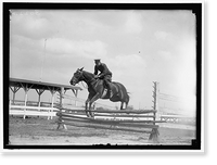 Historic Framed Print, HORSE SHOWS. HORSE SHOW GROUNDS,  17-7/8" x 21-7/8"