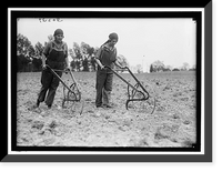 NATIONAL EMERGENCY WAR GARDENS COM. FARMERETTES - 3, Vintage Print