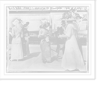 Historic Framed Print, Miss Elizabeth Hammond, daughter of J. Hays Hammond,  17-7/8" x 21-7/8"
