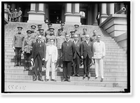 MEDALS, DECORATIONS, ETC. DR. MOTT; SEC. BAKER; FATHER JOHN BURKE; UNIDENTIFIED. OTHER ROWS ARE ARMY CHAPLAINS DECORATED - 2, Antique Wall Art