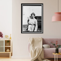 Historic Framed Print, WOMAN SUFFRAGE. D. STEVENS,  17-7/8" x 21-7/8"